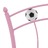 Estrutura de Cama com Design de Futebol 90x200 cm Metal Rosa