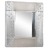 Espelho Estilo Aviador 50x50 cm Metal