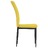 Cadeiras de Jantar 4 pcs Veludo Amarelo Mostarda