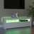Móvel de Tv com Luzes LED 120x35x40 cm Branco Brilhante