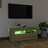 Móvel de Tv com Luzes LED 90x35x40 cm Carvalho Sonoma