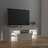 Móvel de Tv com Luzes LED 120x35x40 cm Branco Brilhante