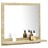 Espelho de Casa de Banho 40x10,5x37 cm Contraplacado Carvalho