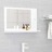 Espelho de Casa de Banho 60x10,5x37 cm Contraplacado Branco