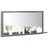 Espelho de Casa de Banho 80x10,5x37 cm Contrap. Cinza Brilhante
