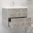 Armário Lavatório 60x38,5x48 cm Contraplacado Cinzento-cimento