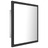 Espelho de Casa de Banho LED 40x8,5x37cm Contraplacado Cinzento