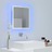 Espelho Casa de Banho LED 40x8,5x37cm Contrap. Branco Brilhante