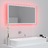 Espelho Casa de Banho LED 80x8,5x37 cm Contraplacado Branco
