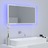 Espelho Casa de Banho LED 80x8,5x37cm Contrap. Branco Brilhante