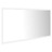 Espelho de Casa de Banho LED 90x8,5x37 cm Contraplacado Branco