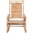 Cadeira de Baloiço com Almofadão Bambu