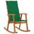 Cadeira de Baloiço com Almofadões Madeira de Acácia Maciça
