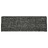 Tapete/carpete para Degraus 15 pcs 65x25 cm Cinzento e Preto