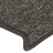 Tapete/carpete para Degraus 15 pcs 65x25 cm Cinzento e Preto