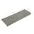 Tapete/carpete para Degraus 15 pcs 65x25 cm Branco e Cinzento