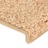 Tapete/carpete para Degraus 15 pcs 65x25 cm Dourado