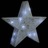 Estrelas de Natal com Luzes LED 3 pcs Ext./int. Arame Branco