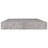 Prateleira de Parede Suspensa 40x23x3,8 cm Mdf Cinzento-cimento
