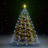 Cordão de Luzes Árvore de Natal 150 Luzes LED 150 cm Azul