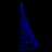 árvore de Natal Parede 260 Luzes LED 3 M Int/ext Azul