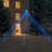 Iluminação P/ Árvore de Natal Int/ext 800 Leds 5 M Azul