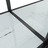 Mesa Consola Branco 180x35x75,5 cm Vidro Temperado