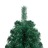 Meia árvore de Natal Artificial C/ Luzes LED e Bolas 120 cm Verde