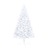 Meia árvore Natal Artificial C/ Luzes LED e Bolas 120 cm Branco