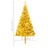 árvore Natal Artificial C/ Luzes Led/bolas 180 cm Pet Dourado