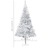 árvore Natal Artificial C/ Luzes Led/bolas 180 cm Pet Prateado