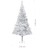 árvore Natal Artificial C/ Luzes Led/bolas 240 cm Pet Prateado