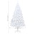 árvore de Natal Artificial + Luzes LED e Bolas 210cm Pvc Branco