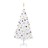 árvore Natal Artificial Pré-iluminada C/ Bolas Branco