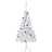 Árvore de Natal Artificial C/ Luzes LED e Bolas 120cm 230 Ramos