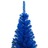 árvore de Natal Artificial C/ Luzes LED e Bolas 120 cm Pvc Azul