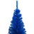 árvore de Natal Artificial C/ Luzes LED e Bolas 240 cm Pvc Azul