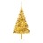 Árvore Natal Artificial + Luzes Led/bolas 240cm Pet Dourado
