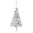 Árvore Natal Artificial + Luzes Led/bolas 180 cm Pet Preateado