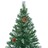árvore de Natal C/ Aspeto de Gelo Luzes Led/bolas/pinhas 150 cm