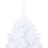 árvore de Natal Artificial + Luzes LED e Bolas 120cm Pvc Branco