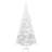árvore de Natal Artificial com Luzes LED e Bolas L 240cm Branco