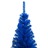árvore de Natal Artificial C/ Luzes LED e Bolas 150 cm Pvc Azul