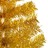 árvore Natal Artificial C/ Luzes LED e Bolas 120 cm Pet Dourado
