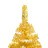 árvore Natal Artificial C/ Luzes Led/bolas 180 cm Pet Dourado