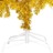 árvore Natal Artificial C/ Luzes Led/bolas 240 cm Pet Dourado