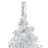 árvore Natal Artificial C/ Luzes Led/bolas 240 cm Pet Prateado