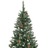 árvore de Natal Artificial com Luzes LED e Pinhas 150 cm