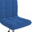 Cadeiras de Jantar Giratórias 2 pcs Veludo Azul