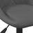 Cadeiras de Jantar Giratórias 2 pcs Veludo Cinzento-escuro